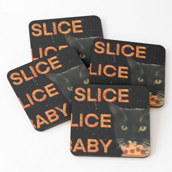 Item preview, Slice slice baby, pizza cat designed and sold by rarebeasts.