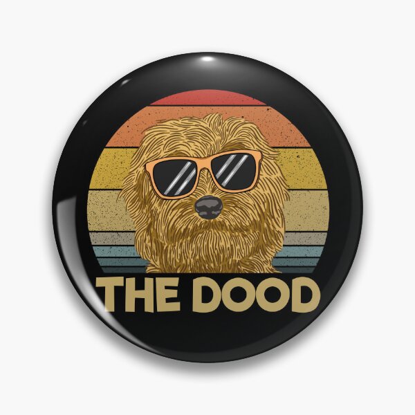 Item preview, The Dood Retro Pet Golden Doodle Gift Funny Goldendoodle Gear designed and sold by DynamicDesign.