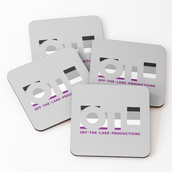 Item preview, Asexual Pride Flag OTLogo designed and sold by offthelake.