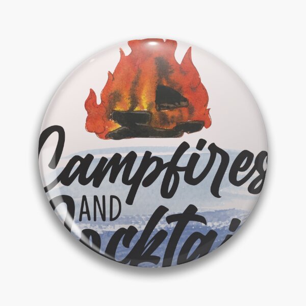 Item preview, Campfires And Cocktails designed and sold by RED FIR.