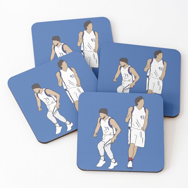 Item preview, Luka Doncic And Dirk Nowitzki designed and sold by RatTrapTees.