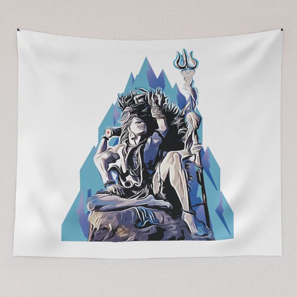 Item preview, Lord Shiva Mahadev Azhimala Hindu Maha Shivratri designed and sold by alltheprints.