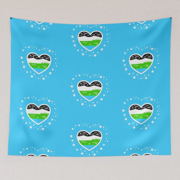 Item preview, Quoiromantic Landscape Heart designed and sold by PHNDZMND.