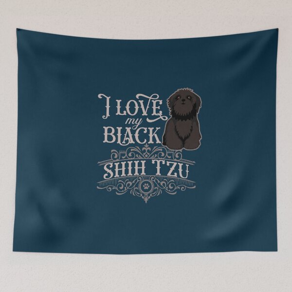 Item preview, I love my Black Shih Tzu  designed and sold by edwinvisuals.