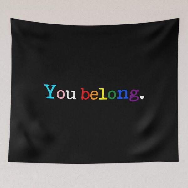 Item preview, Gay Pride LGBT Support And Respect You Belong Transgender designed and sold by TARABENNIE01.