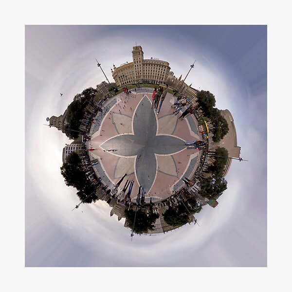 Item preview, Placa Catalunya (Day) designed and sold by Oneof42.