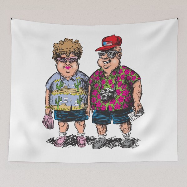 Item preview, Tourists designed and sold by Allen Peterson.