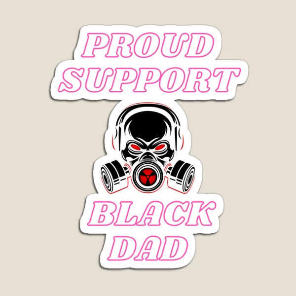 Item preview, Proud Supportive Black Dad essential designed and sold by zhaipeiling.