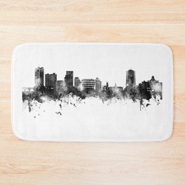 Item preview, Stamford Connecticut Skyline designed and sold by ArtPrints.