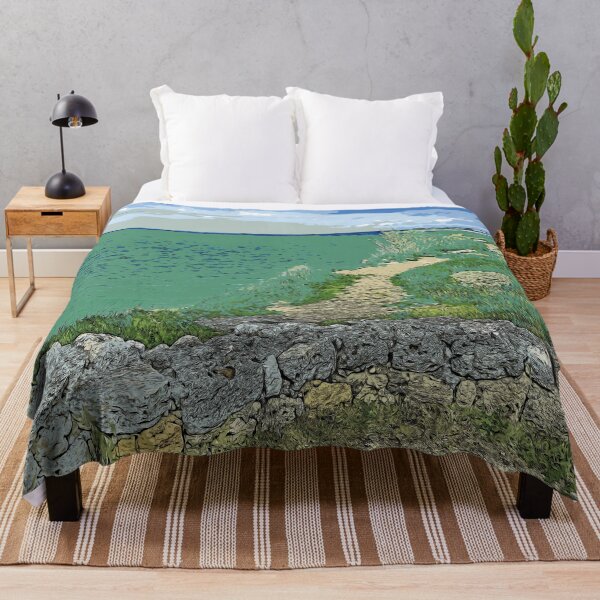 Item preview, The ruins of an old fortress on the seashore, color art designed and sold by artdragongift 15.