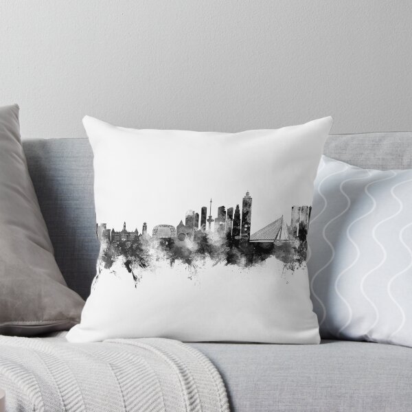 Item preview, Rotterdam The Netherlands Skyline designed and sold by ArtPrints.