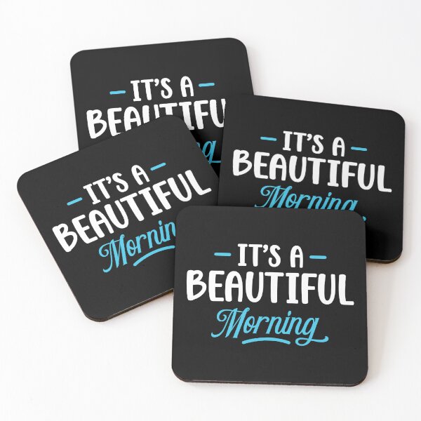 Item preview, It's A Beautiful Morning Motivational designed and sold by mvernondesigns.