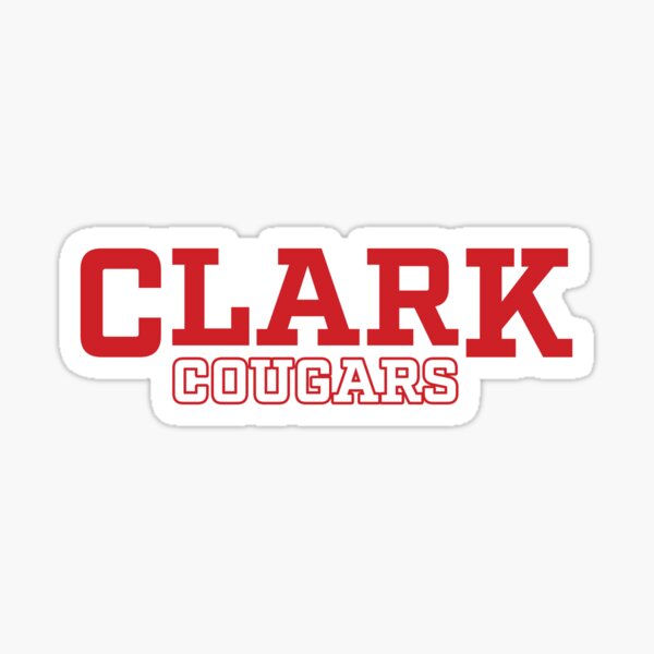 Item preview, Clark Cougars Athletics designed and sold by Atomic Ducky.