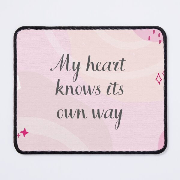 Item preview, My heart knows its own way designed and sold by PausePapote.