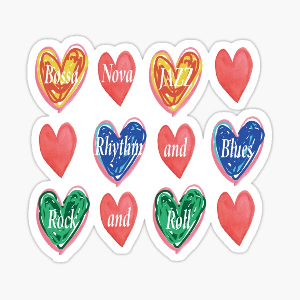 Item preview, Heart of Musics designed and sold by Pop-pop-pop.