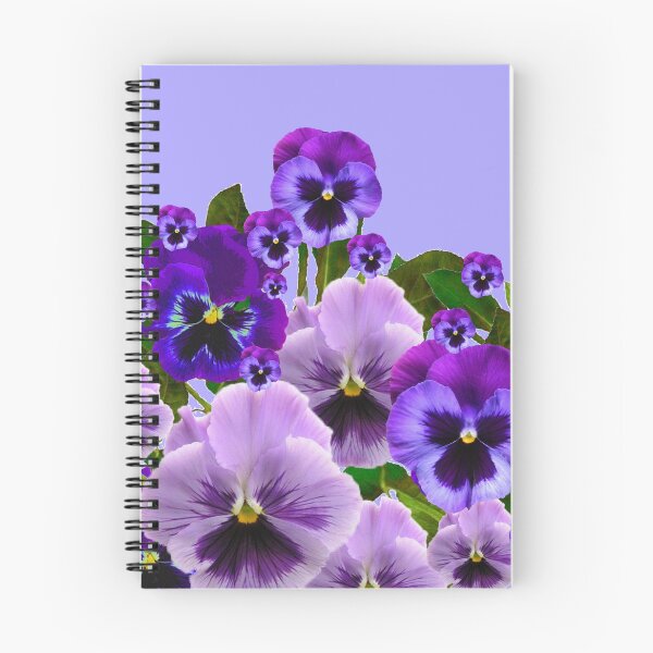 Artikelvorschau, Hauch von Frühlingsrosa – Violette Stiefmütterchen entworfen und verkauft von sharlesart.