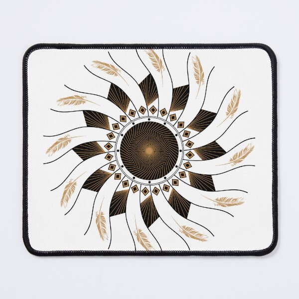 Item preview, Mandala black & gold designed and sold by Linda Lees.