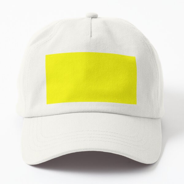 yellow neon hat