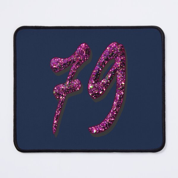 Item preview, Number 79 in purple pink glitter designed and sold by AlbertRosas.