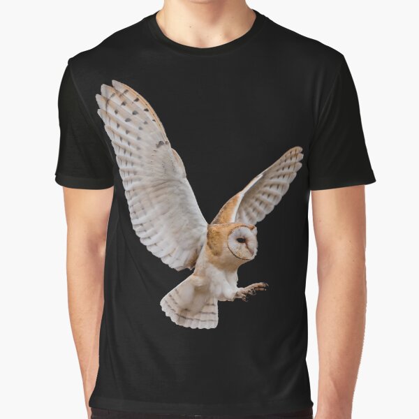 Barn Owl Attack Graphic T-Shirt