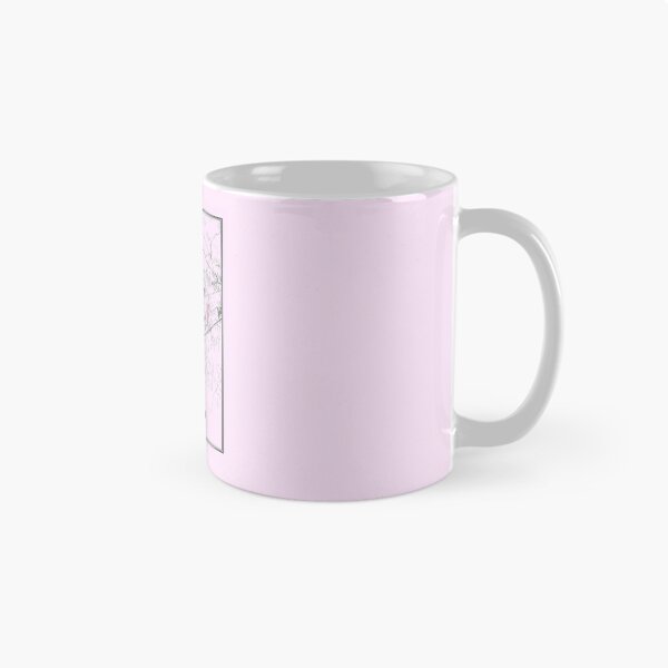 Aperçu de l'œuvre Carte auburn minimaliste rose pastel créée et vendue par Tamas Das.