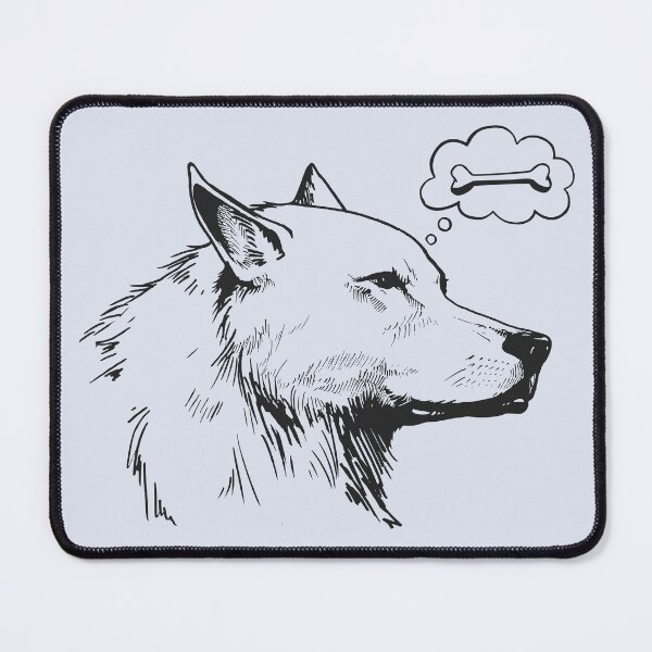 Item preview, Dog Thinking About Bones designed and sold by CreatorJ.