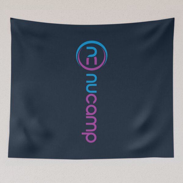 Item preview, Nucamp Logo Vertical Sticker designed and sold by AlbertRosas.
