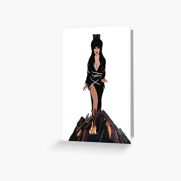 Vista previa del artículo con la obra «Elvira Maestra de la Oscuridad», diseñado y vendido por blakiecake98.