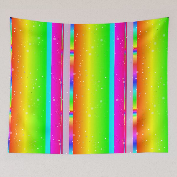 Item preview, rainbow stripes | multicolor vibrant pattern designed and sold by lausn.