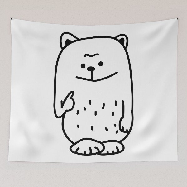 Item preview, bear funny designed and sold by spontania.