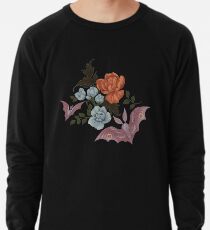 Botanical - moths and night flowers Lightweight Sweatshirt