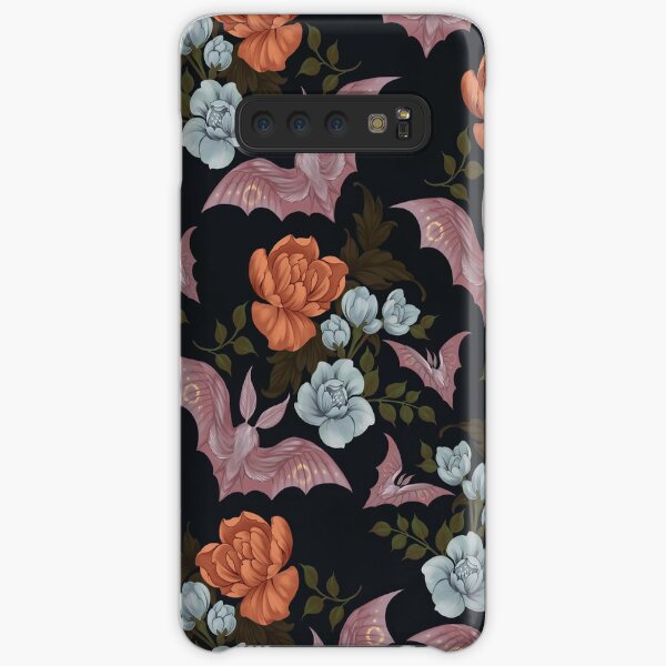 Botanical - moths and night flowers Samsung Galaxy Snap Case