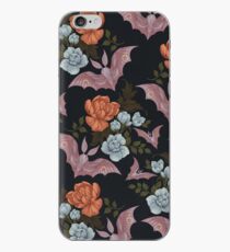 Botanical - moths and night flowers iPhone Case