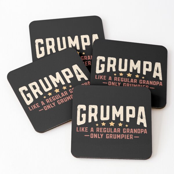 Item preview, Vintage Grumpa Like A Regular Grandpa Only Grumpier Grumpy Grandfather Funny Gift  designed and sold by alenaz.