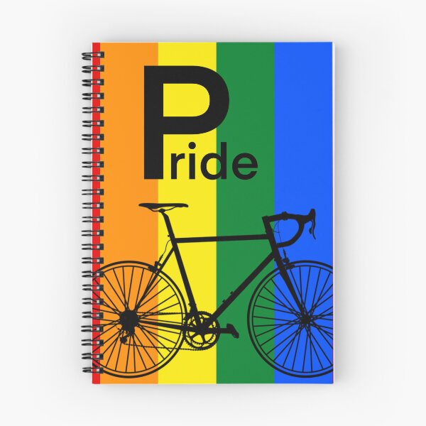 Item preview, Copy of Rainbow ride with pride bicycle designed and sold by rarebeasts.