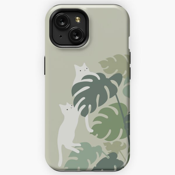 Luxury Trunk Case for Iphone 13 Pro - Monstera