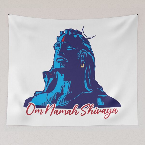 Item preview, Adiyogi or Adhi Yogi Shiva Mahadev Aum namah shivaya designed and sold by alltheprints.