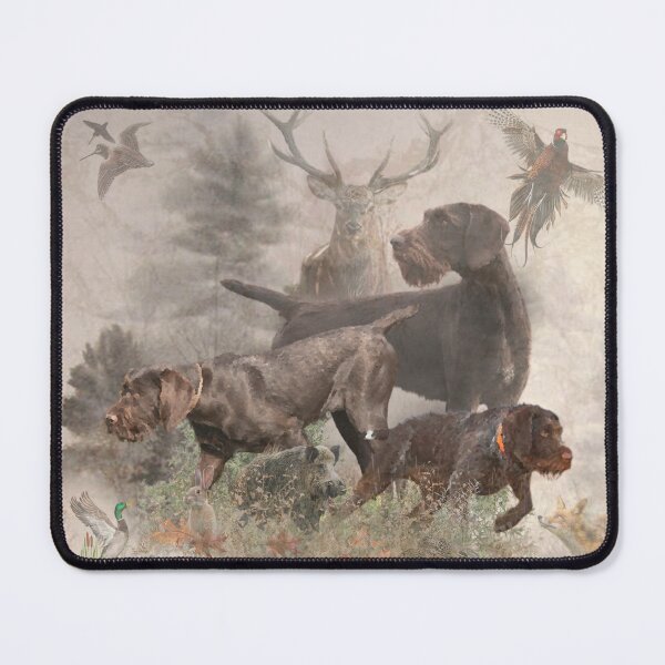 Item preview, The German Wirehaired Pointers designed and sold by TammyHunterArt.
