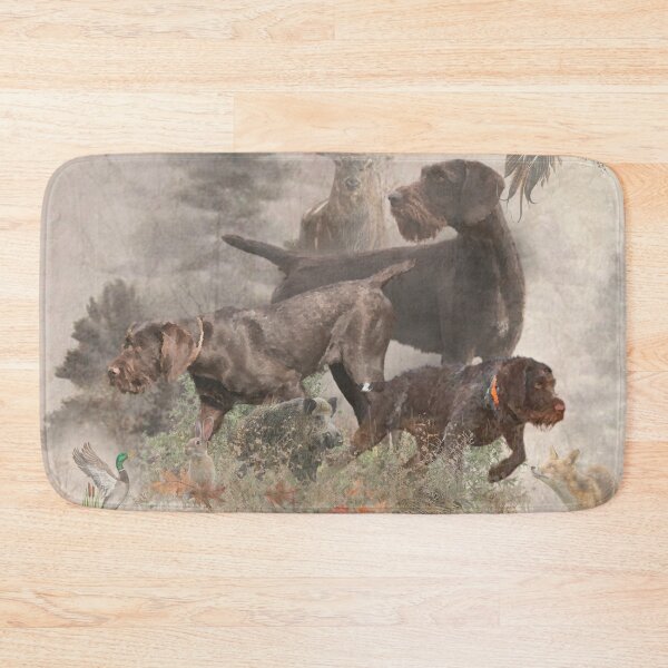 Item preview, The German Wirehaired Pointers designed and sold by TammyHunterArt.