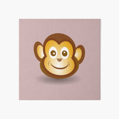 Funny Monkey Selfie of a shocked monkey up to mischief  Art Board Print  for Sale by haRexia