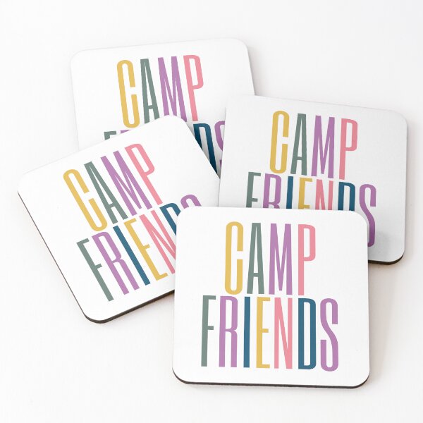 Item preview, Adventure, camping, nature, outdoors, wilderness, forest, hiking, Camp Friends Are The Best Friends designed and sold by miriamyk.
