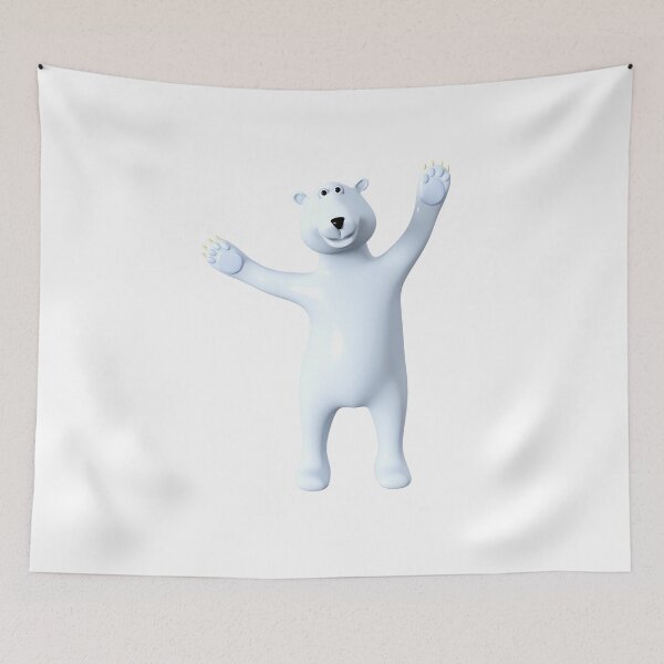Item preview, Toon polar bear designed and sold by Michel-Agullo.