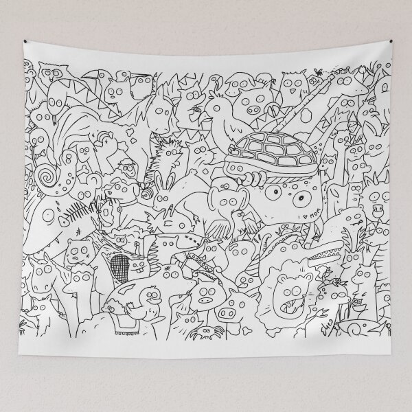 Item preview, The animal crowd  designed and sold by Elizabeth200401.