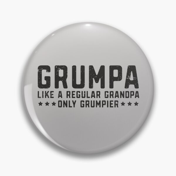 Item preview, Grumpy Grandpa Grumpa Like A Regular Grandpa Only Grumpier Funny Grandfather Gift  designed and sold by alenaz.