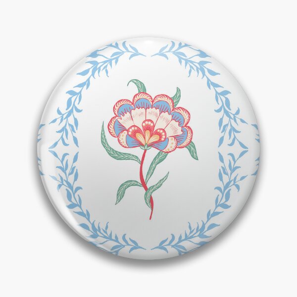 Artikelvorschau, Indisches Blumenmotiv im Stil von Mughal-Ornamenten. entworfen und verkauft von Skaska.