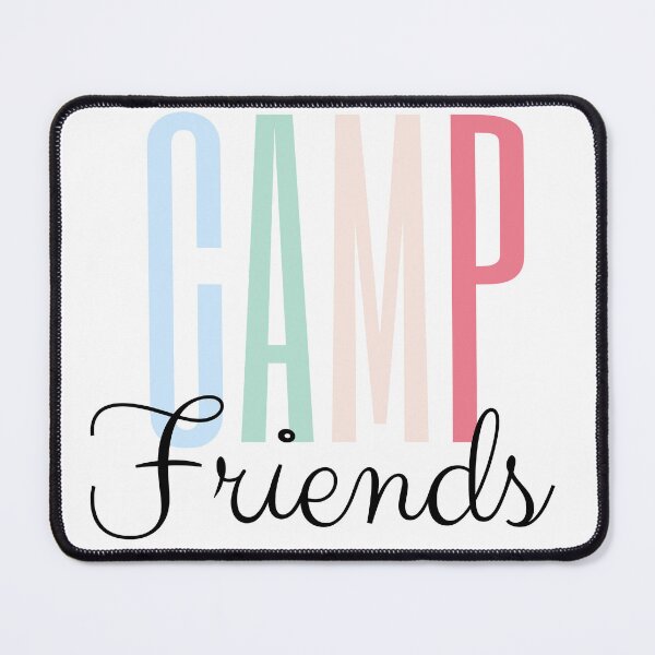 Item preview, Camp Friends Are The Best Friends, Adventure, camping, nature, outdoors, wilderness, forest, hiking, designed and sold by miriamyk.