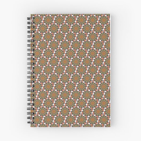 Item preview, Brown and Orange Retro Geometric Pattern designed and sold by shadowbright.