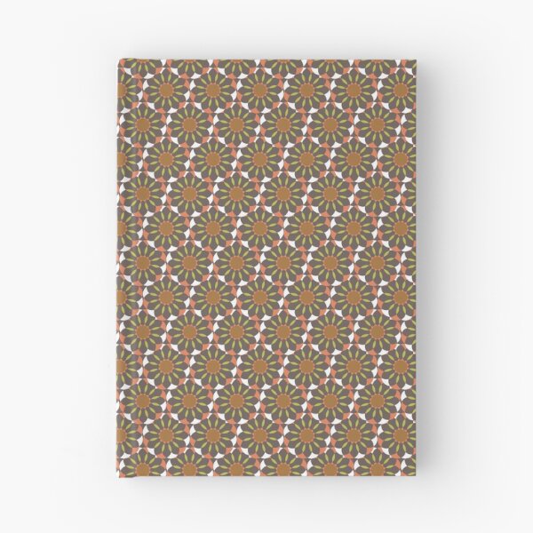 Item preview, Brown and Orange Retro Geometric Pattern designed and sold by shadowbright.