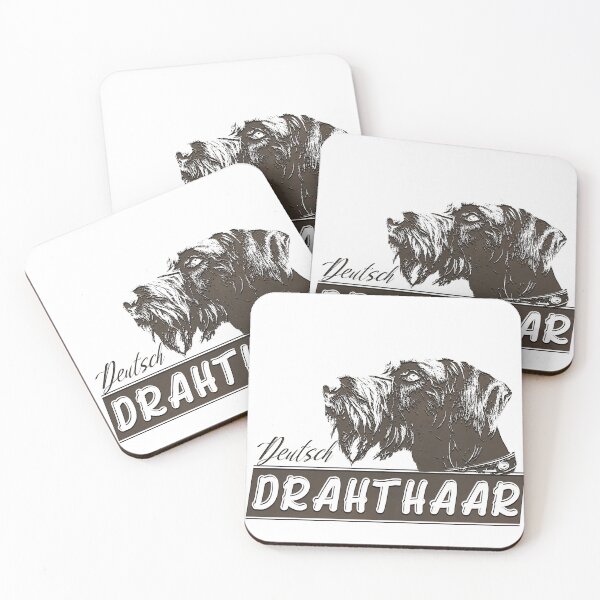 Item preview, Drahthaar (Logo) designed and sold by TammyHunterArt.