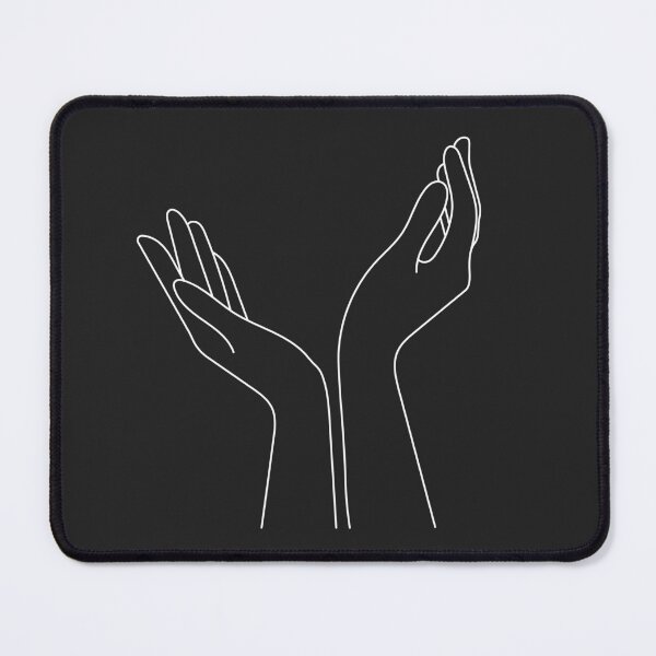 Item preview, Illustration of Elegant female hands in black designed and sold by NazarliNigar.